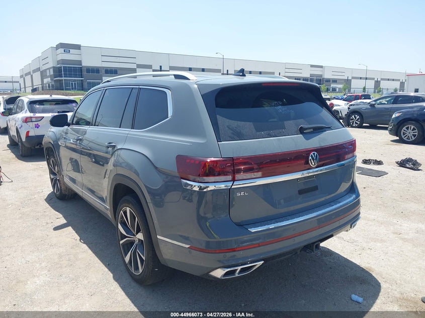 2025 Volkswagen Atlas VIN 1V2FR2CA1SC521101 IAAI salvage auction — FRONT END, Original (Texas), sold $17,150 on 2026-07-28 (photo 3)