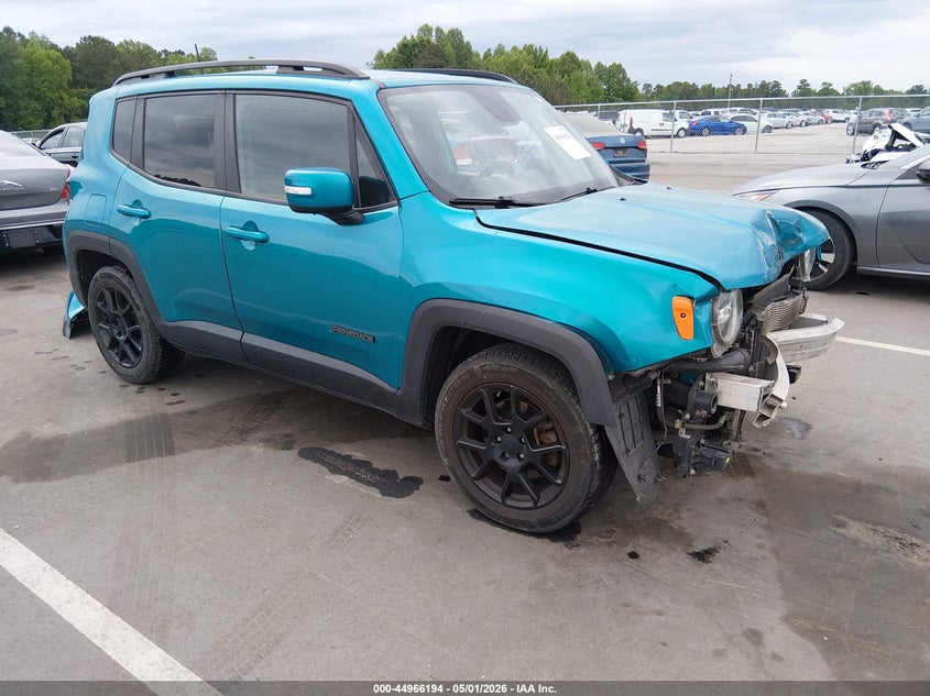 2020 Jeep Renegade VIN ZACNJABB2LPL93048 IAAI salvage auction — FRONT END, Wait Title, sold $1,250 on 2026-08-12 (photo 1)