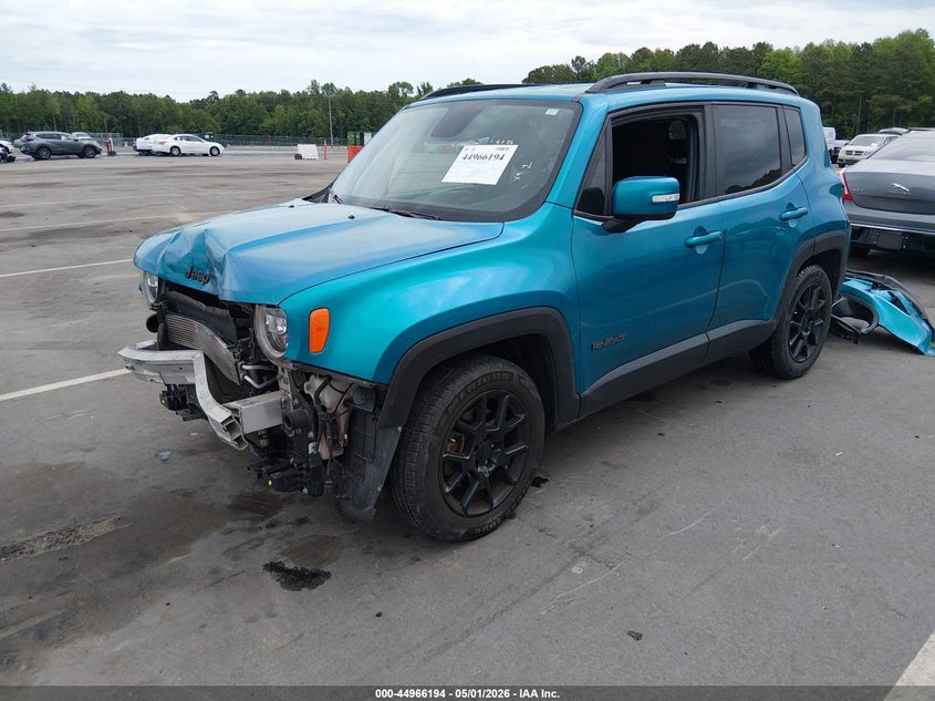 2020 Jeep Renegade VIN ZACNJABB2LPL93048 IAAI salvage auction — FRONT END, Wait Title, sold $1,250 on 2026-08-12 (photo 2)