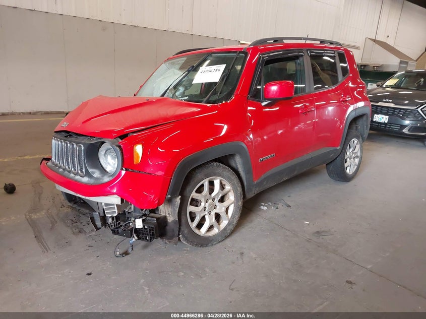 2017 Jeep Renegade VIN ZACCJBBB9HPE94661 IAAI salvage auction — RIGHT FRONT, Salvage (Oregon), sold $425 on 2026-07-30 (photo 2)