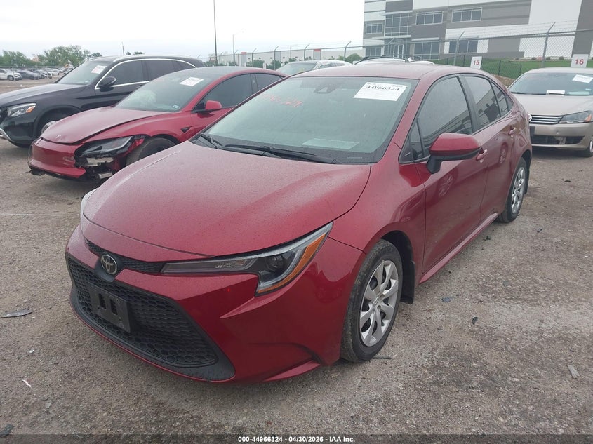 2022 Toyota Corolla VIN 5YFEPMAE7NP331769 IAAI salvage auction — SIDE, Original (Texas), sold $8,200 on 2026-07-09 (photo 2)
