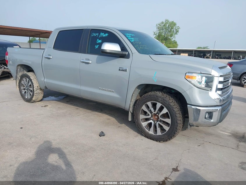 2020 Toyota Tundra VIN 5TFFY5F11LX264355 IAAI salvage auction — LEFT REAR, Original (Texas), sold $21,625 on 2026-07-22 (photo 1)