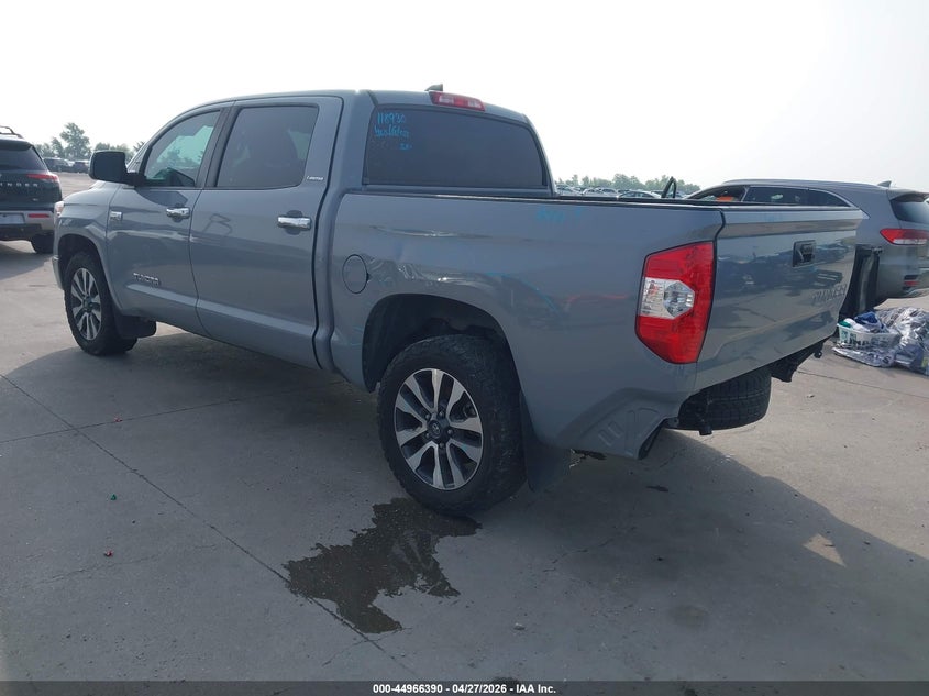 2020 Toyota Tundra VIN 5TFFY5F11LX264355 IAAI salvage auction — LEFT REAR, Original (Texas), sold $21,625 on 2026-07-22 (photo 3)