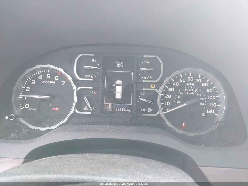 2020 Toyota Tundra VIN 5TFFY5F11LX264355 IAAI salvage auction — LEFT REAR, Original (Texas), sold $21,625 on 2026-07-22 (photo 7)