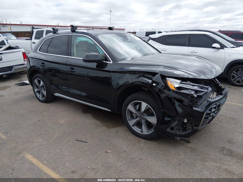 2022 Audi Q5 VIN WA1BBAFY1N2085829 IAAI salvage auction — FRONT END, Salvage Title, sold $9,400 on 2026-07-14 (photo 1)
