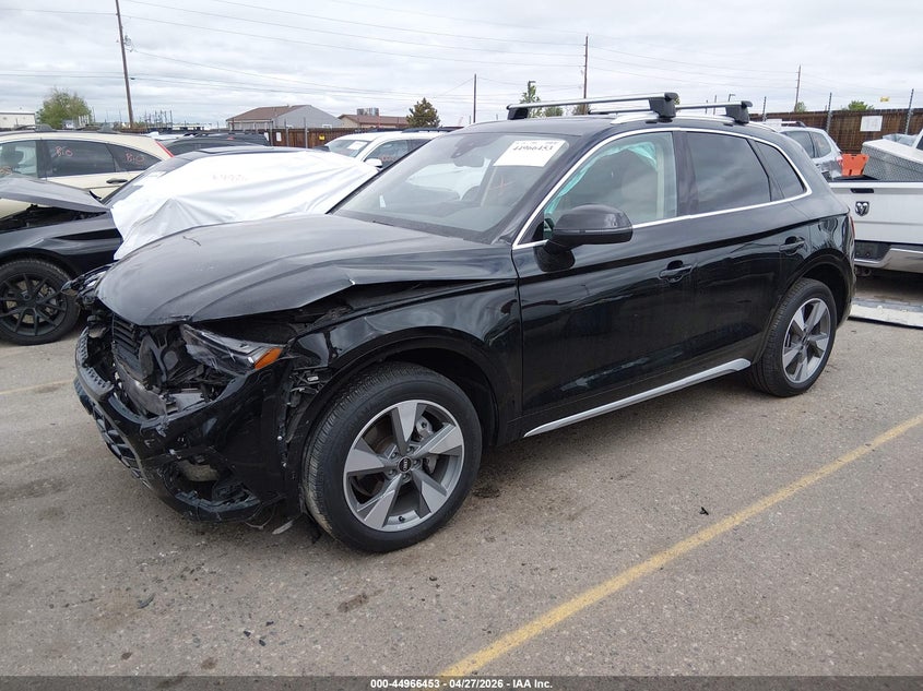 2022 Audi Q5 VIN WA1BBAFY1N2085829 IAAI salvage auction — FRONT END, Salvage Title, sold $9,400 on 2026-07-14 (photo 2)