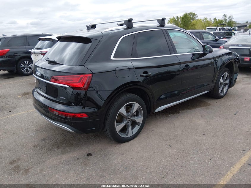 2022 Audi Q5 VIN WA1BBAFY1N2085829 IAAI salvage auction — FRONT END, Salvage Title, sold $9,400 on 2026-07-14 (photo 4)