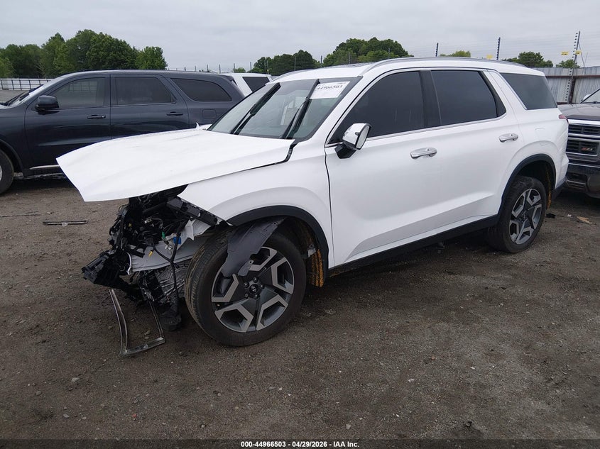 2025 Hyundai Palisade VIN KM8R4DGE9SU857123 IAAI salvage auction — RIGHT FRONT, Salvage Title, sold $4,500 on 2026-07-08 (photo 2)
