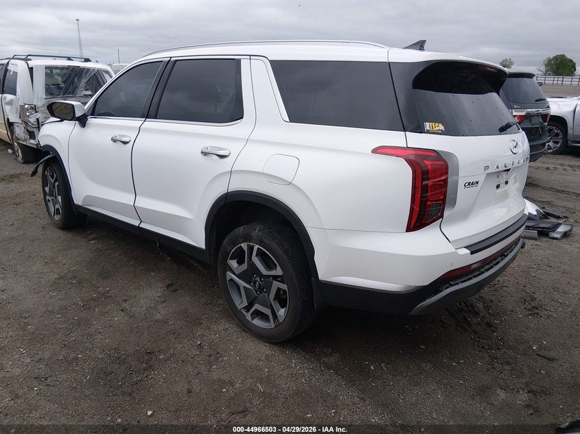 2025 Hyundai Palisade VIN KM8R4DGE9SU857123 IAAI salvage auction — RIGHT FRONT, Salvage Title, sold $4,500 on 2026-07-08 (photo 3)