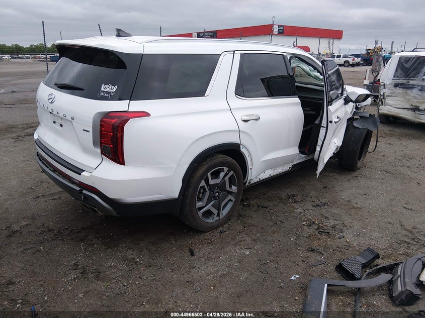 2025 Hyundai Palisade VIN KM8R4DGE9SU857123 IAAI salvage auction — RIGHT FRONT, Salvage Title, sold $4,500 on 2026-07-08 (photo 4)