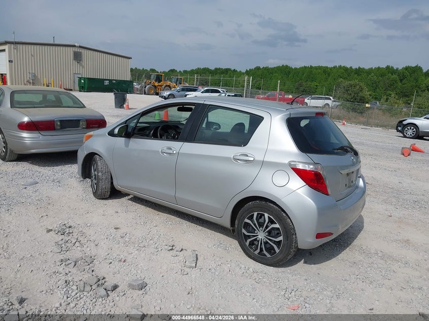 2014 Toyota Yaris VIN VNKKTUD31EA002439 IAAI salvage auction — NORMAL WEAR, Wait Title, sold $1,750 on 2026-07-29 (photo 3)