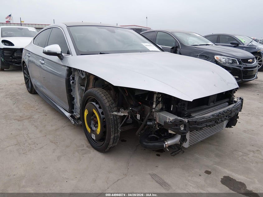 2018 Audi S5 VIN WAUC4CF57JA135488 — IAAI salvage auction photo