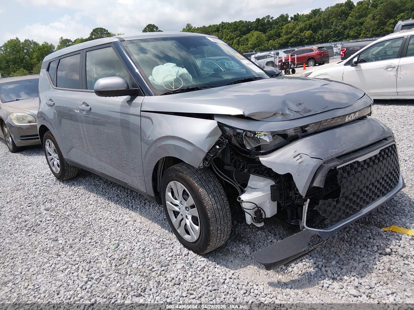 2025 Kia Soul VIN KNDJ23AU9S7959408 IAAI salvage auction — FRONT END, Salvage (Alabama), sold $4,900 on 2026-07-16 (photo 1)