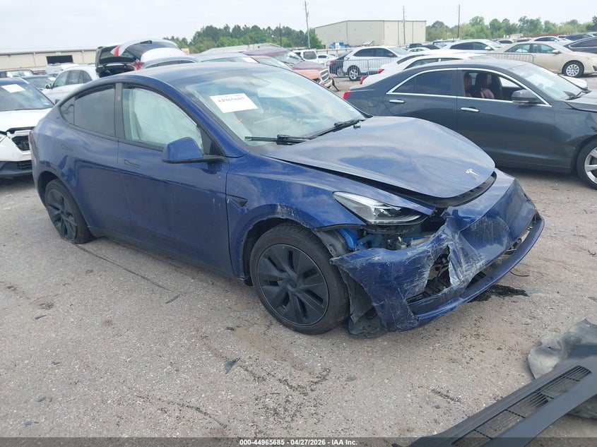 2024 Tesla Model y VIN 7SAYGAEE3RF159105 IAAI salvage auction — FRONT END, Original (Texas), sold $12,300 on 2026-07-09 (photo 1)