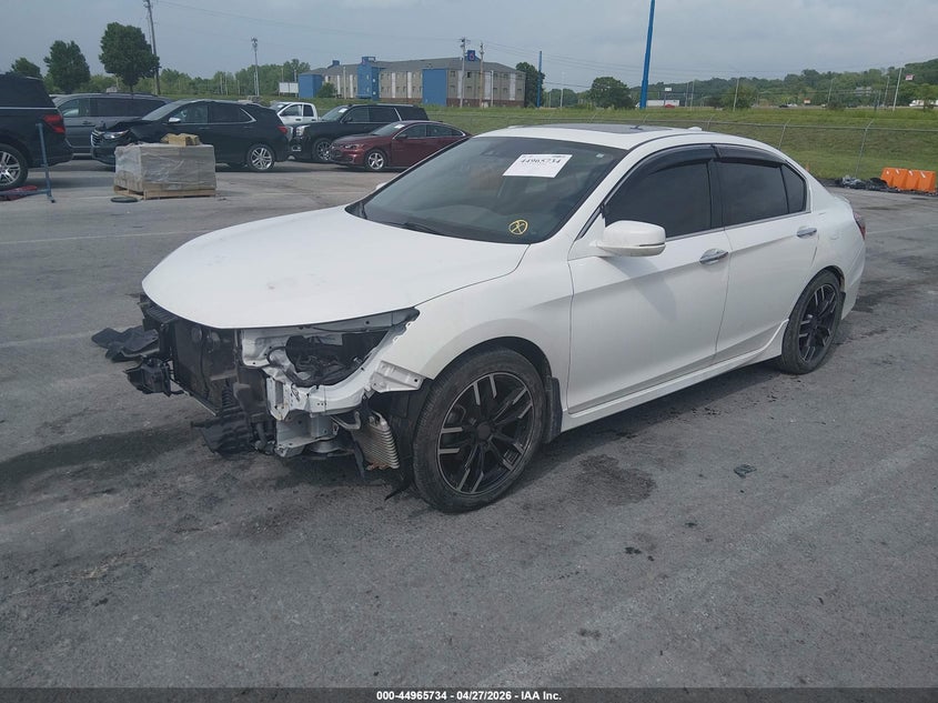 2017 Honda Accord VIN JHMCR6F7XHC014748 IAAI salvage auction — FRONT END, Salvage Title, sold $2,400 on 2026-07-25 (photo 2)