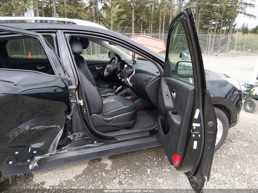 2013 Hyundai Tucson VIN KM8JUCAC0DU773418 IAAI salvage auction — RIGHT SIDE, Wait Title, sold $1,225 on 2026-07-08 (photo 5)