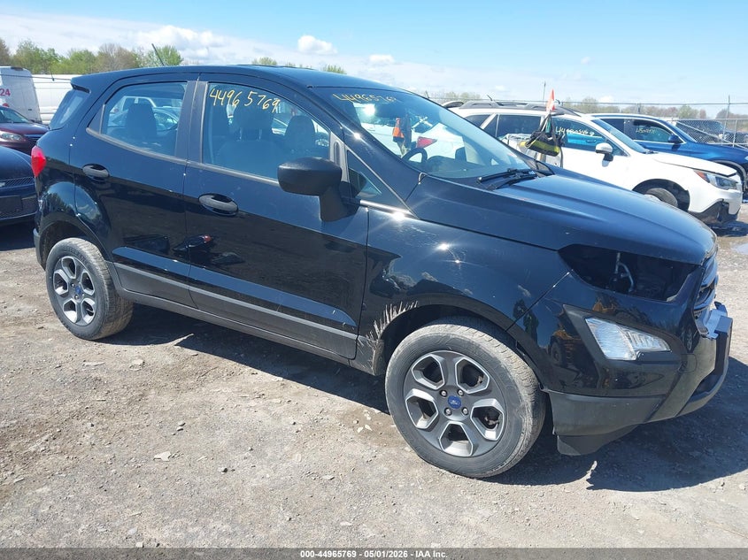 2020 Ford Ecosport VIN MAJ6S3FL3LC350691 IAAI salvage auction — FRONT END, Wait Title, sold $1,400 on 2026-08-02 (photo 1)