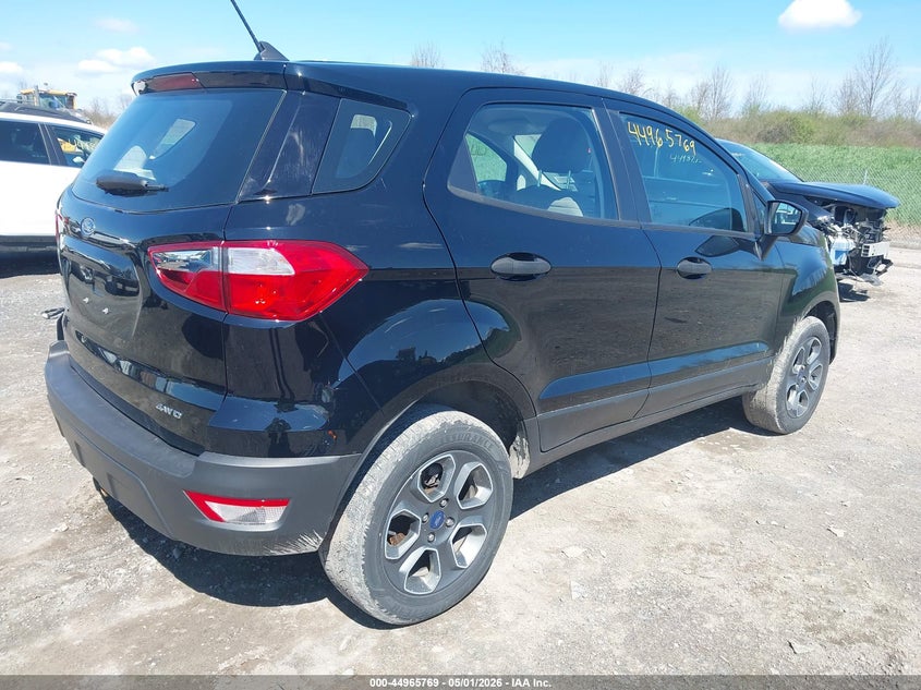 2020 Ford Ecosport VIN MAJ6S3FL3LC350691 IAAI salvage auction — FRONT END, Wait Title, sold $1,400 on 2026-08-02 (photo 4)