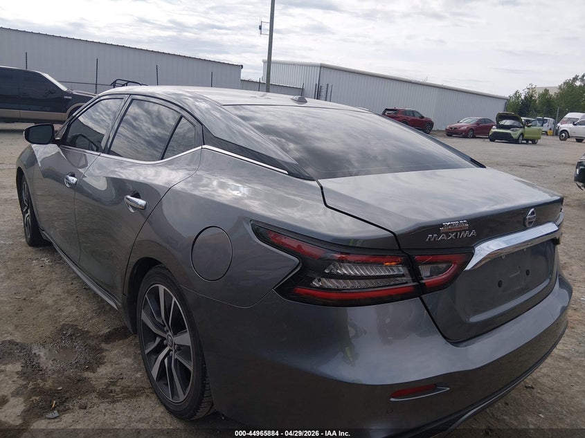 2021 Nissan Maxima VIN 1N4AA6CV8MC505631 IAAI salvage auction — FRONT END, Salvage Title, sold $3,250 on 2026-07-09 (photo 3)