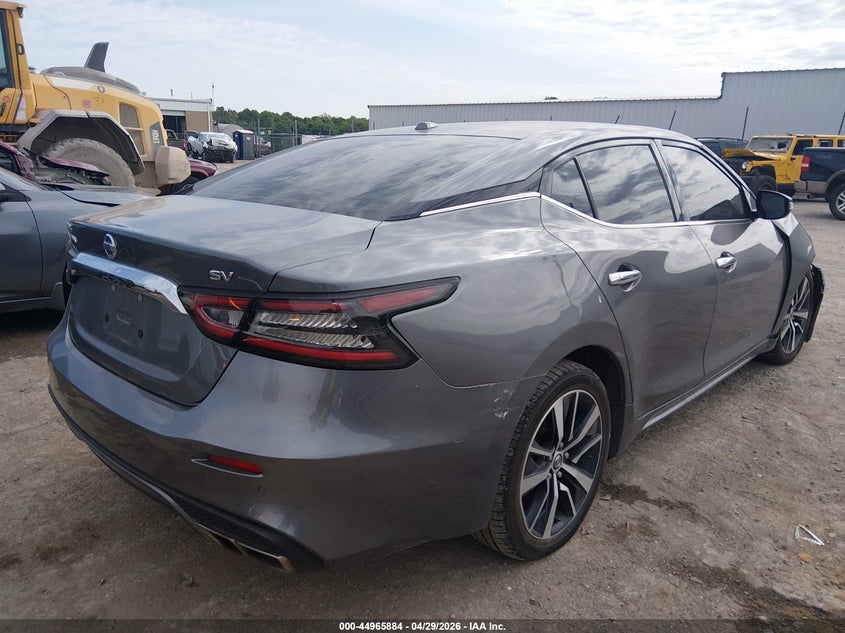 2021 Nissan Maxima VIN 1N4AA6CV8MC505631 IAAI salvage auction — FRONT END, Salvage Title, sold $3,250 on 2026-07-09 (photo 4)