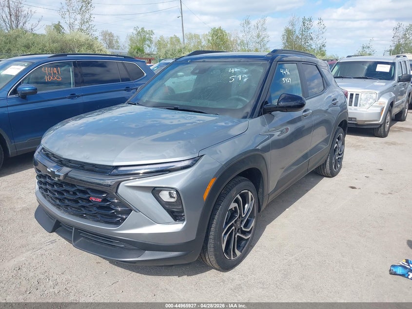 2025 Chevrolet Trailblazer VIN KL79MUSL4SB020461 IAAI salvage auction — HAIL, Salvage Title, sold $11,175 on 2026-07-07 (photo 2)