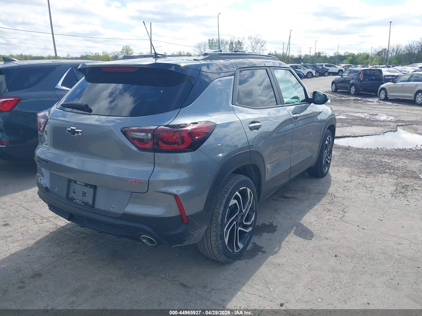 2025 Chevrolet Trailblazer VIN KL79MUSL4SB020461 IAAI salvage auction — HAIL, Salvage Title, sold $11,175 on 2026-07-07 (photo 4)