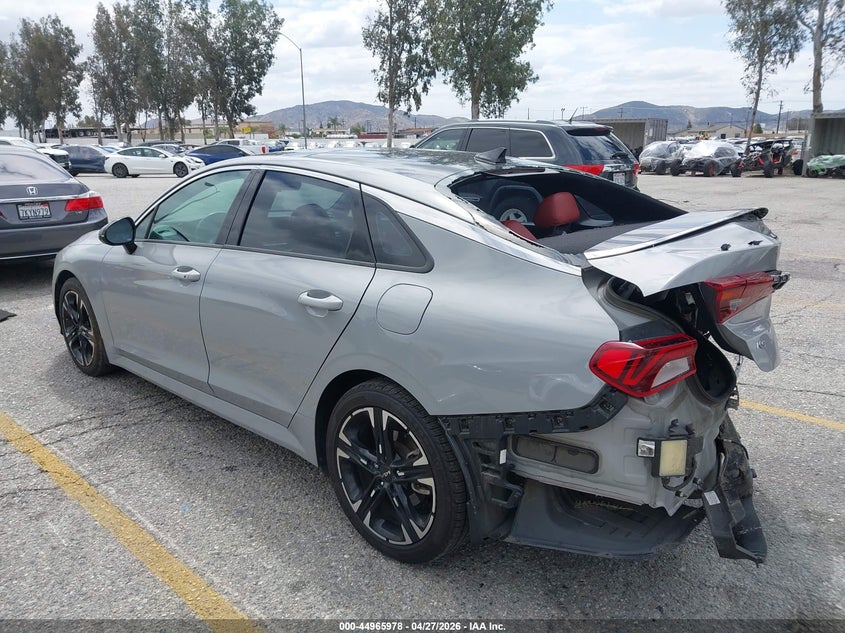 2022 Kia K5 VIN 5XXG64J29NG113732 IAAI salvage auction — FRONT & REAR, Salvage (California), sold $25 on 2026-07-28 (photo 3)