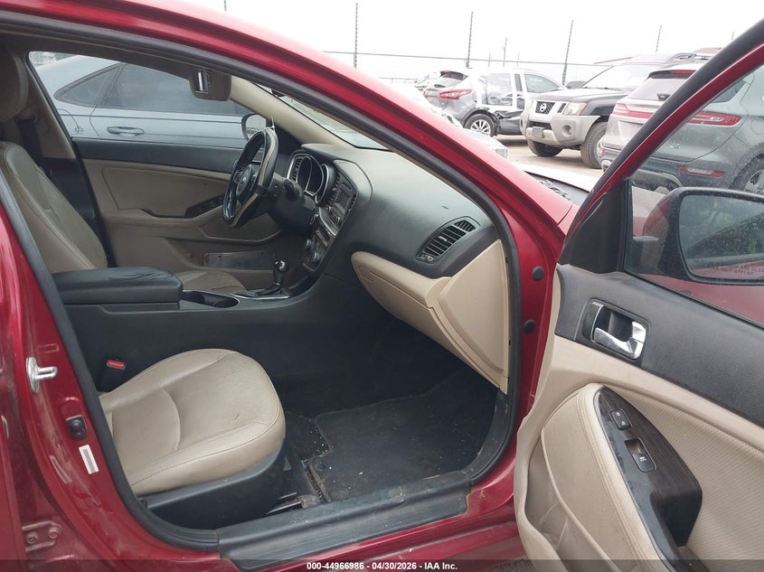 2015 Kia Optima VIN 5XXGN4A78FG407834 IAAI salvage auction — RIGHT SIDE, Original (Texas), sold $1,300 on 2026-07-21 (photo 5)