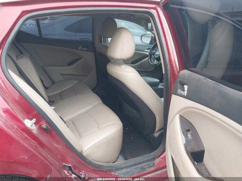 2015 Kia Optima VIN 5XXGN4A78FG407834 IAAI salvage auction — RIGHT SIDE, Original (Texas), sold $1,300 on 2026-07-21 (photo 8)