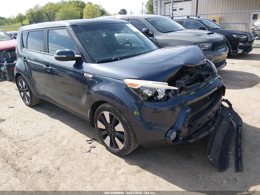 2015 Kia Soul VIN KNDJX3A55F7187425 IAAI salvage auction — FRONT END, Salvage (West Virginia), sold $825 on 2026-07-16 (photo 1)