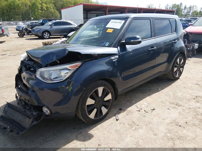 2015 Kia Soul VIN KNDJX3A55F7187425 IAAI salvage auction — FRONT END, Salvage (West Virginia), sold $825 on 2026-07-16 (photo 2)