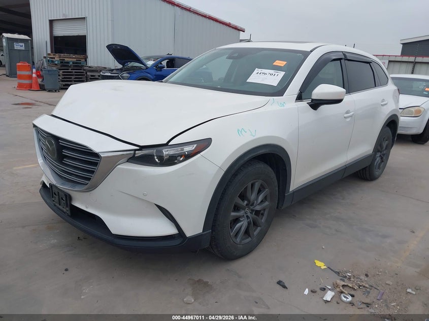 2021 Mazda Cx-9 VIN JM3TCACY6M0508417 IAAI salvage auction — RIGHT FRONT, Original (Texas), sold $7,100 on 2026-07-07 (photo 2)