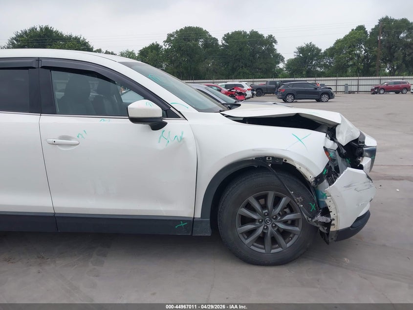 2021 Mazda Cx-9 VIN JM3TCACY6M0508417 IAAI salvage auction — RIGHT FRONT, Original (Texas), sold $7,100 on 2026-07-07 (photo 6)