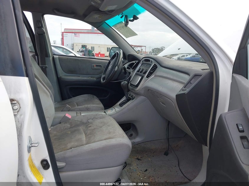 2007 Toyota Highlander VIN JTEDP21A270135440 IAAI salvage auction — LEFT FRONT, Salvage (California), sold $675 on 2026-07-30 (photo 5)