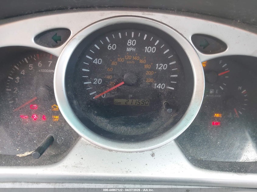 2007 Toyota Highlander VIN JTEDP21A270135440 IAAI salvage auction — LEFT FRONT, Salvage (California), sold $675 on 2026-07-30 (photo 7)