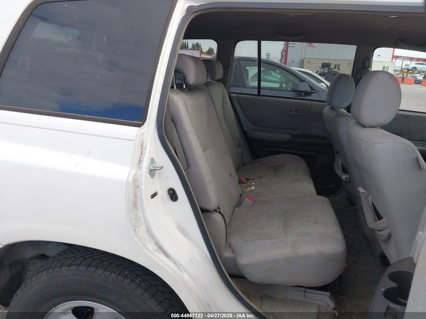 2007 Toyota Highlander VIN JTEDP21A270135440 IAAI salvage auction — LEFT FRONT, Salvage (California), sold $675 on 2026-07-30 (photo 8)