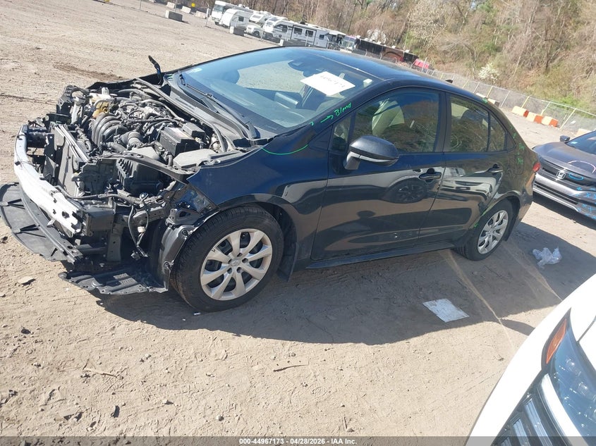 2022 Toyota Corolla VIN JTDEPMAE3NJ229129 IAAI salvage auction — FRONT END, Salvage (Massachusetts), sold $25 on 2026-07-21 (photo 2)