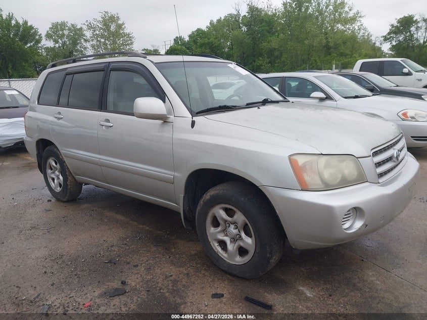 2003 Toyota Highlander VIN JTEGD21A130058740 IAAI salvage auction — NORMAL WEAR, Salvage (Texas), sold $325 on 2026-07-21 (photo 1)