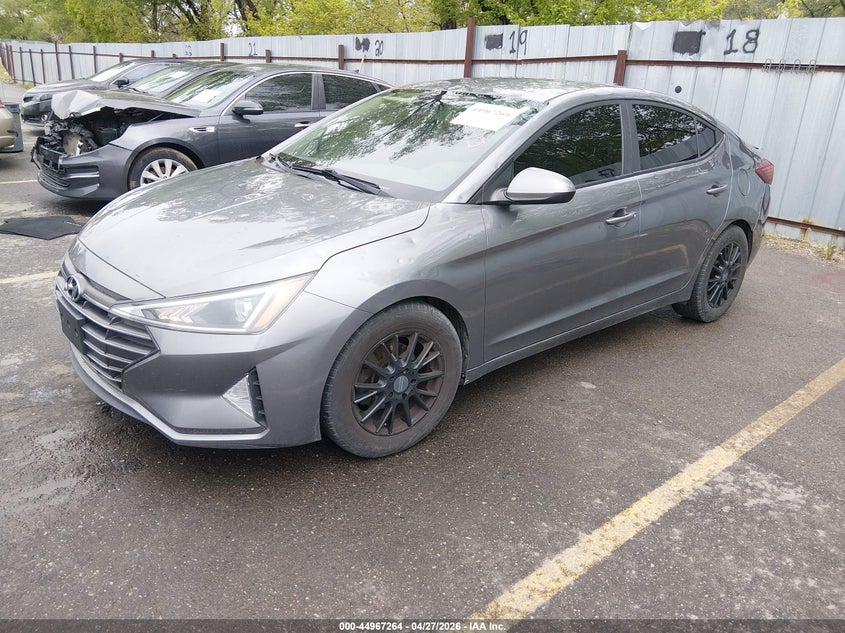 2019 Hyundai Elantra VIN 5NPD84LF3KH406071 IAAI salvage auction — REAR END, Salvage Title, sold $1,975 on 2026-07-09 (photo 2)