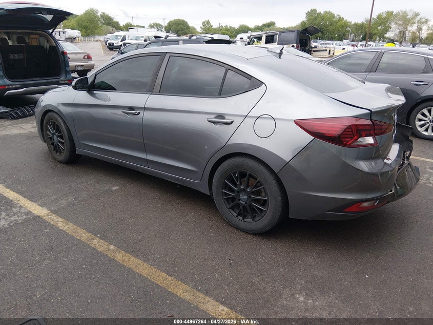 2019 Hyundai Elantra VIN 5NPD84LF3KH406071 IAAI salvage auction — REAR END, Salvage Title, sold $1,975 on 2026-07-09 (photo 3)