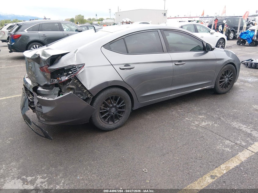 2019 Hyundai Elantra VIN 5NPD84LF3KH406071 IAAI salvage auction — REAR END, Salvage Title, sold $1,975 on 2026-07-09 (photo 4)
