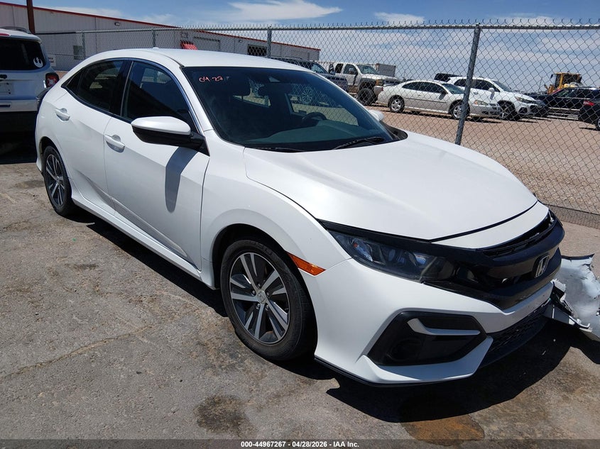2020 Honda Civic VIN SHHFK7H36LU421107 IAAI salvage auction — LEFT SIDE, Salvage Title, sold $9,050 on 2026-07-15 (photo 1)