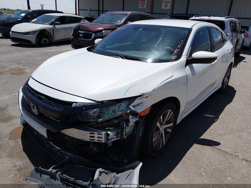 2020 Honda Civic VIN SHHFK7H36LU421107 IAAI salvage auction — LEFT SIDE, Salvage Title, sold $9,050 on 2026-07-15 (photo 2)
