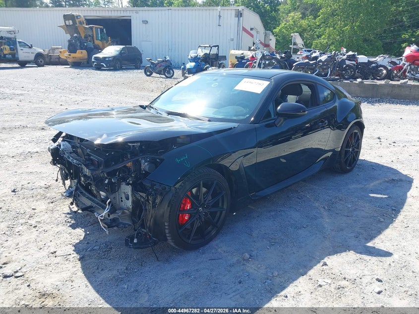 2025 Toyota Gr 86 VIN JF1ZNBE19S9753682 IAAI salvage auction — FRONT END, Salvage Title, sold $9,600 on 2026-07-21 (photo 2)