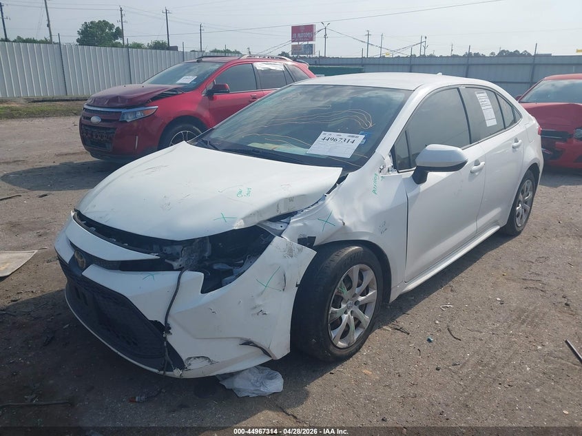 2020 Toyota Corolla VIN JTDEPRAE9LJ069655 IAAI salvage auction — FRONT END, Original (Texas), sold $5,500 on 2026-07-15 (photo 2)