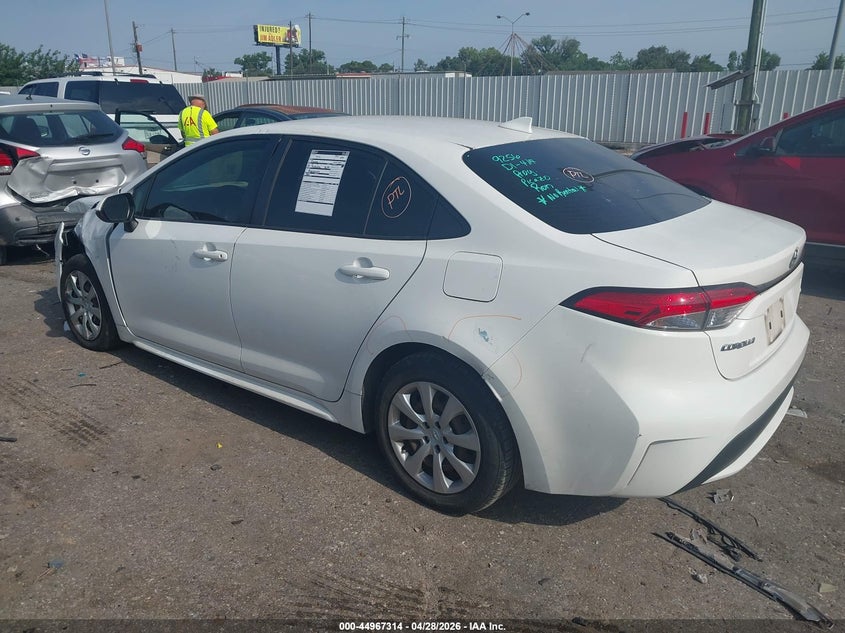 2020 Toyota Corolla VIN JTDEPRAE9LJ069655 IAAI salvage auction — FRONT END, Original (Texas), sold $5,500 on 2026-07-15 (photo 3)