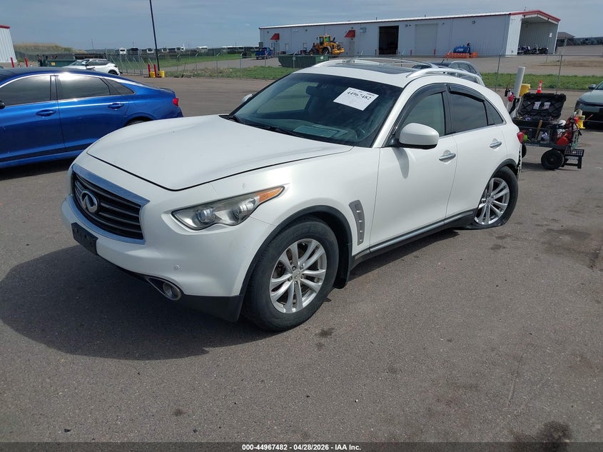2012 Infiniti Fx VIN JN8AS1MW5CM154854 IAAI salvage auction — LEFT REAR, Salvage Title, sold $1,575 on 2026-07-20 (photo 2)