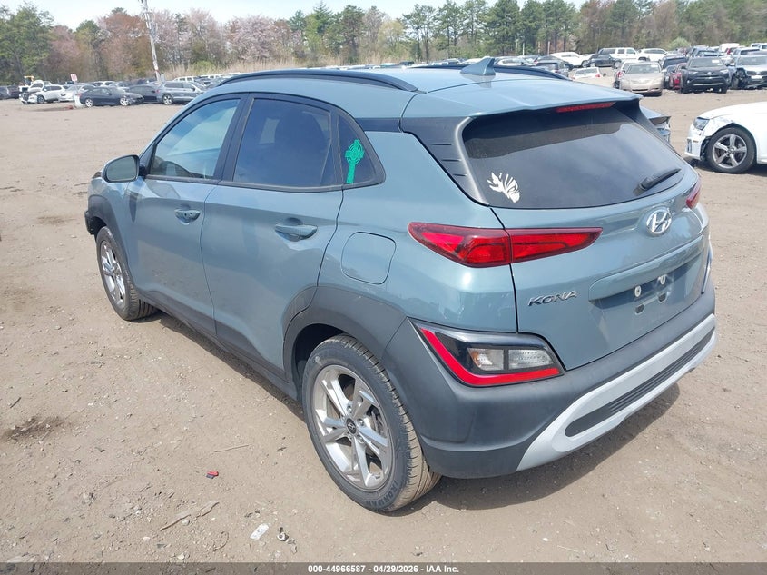 2022 Hyundai Kona VIN KM8K6CABXNU887434 IAAI salvage auction — FRONT END, Salvage Title, sold $4,300 on 2026-07-07 (photo 3)