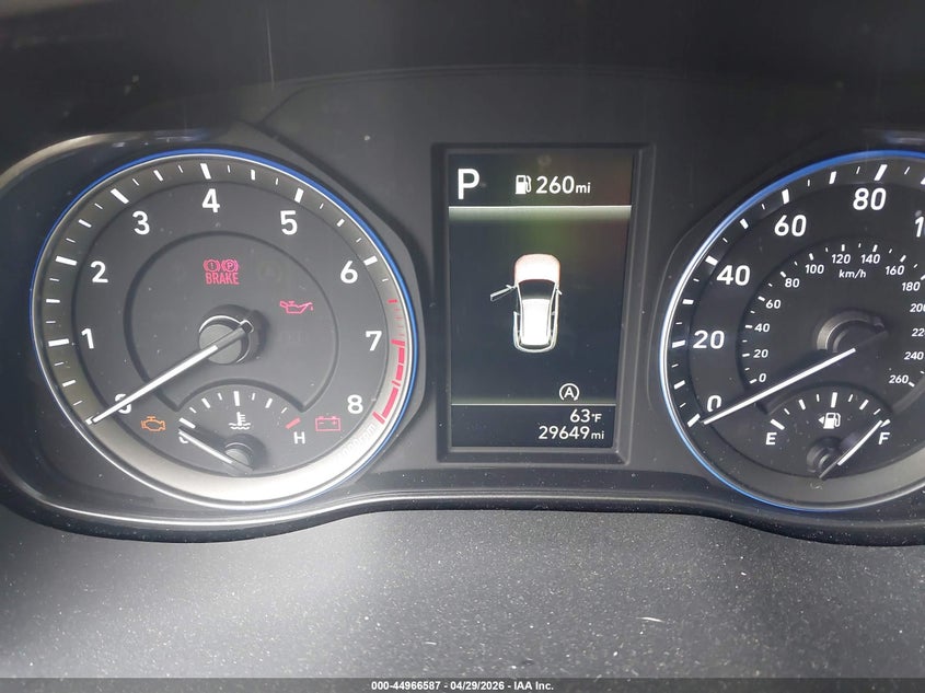 2022 Hyundai Kona VIN KM8K6CABXNU887434 IAAI salvage auction — FRONT END, Salvage Title, sold $4,300 on 2026-07-07 (photo 7)