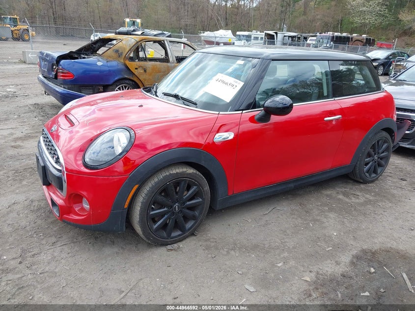 2019 Mini Hard top VIN WMWXP7C58K2A51683 IAAI salvage auction — REAR END, Salvage (Massachusetts), sold $3,375 on 2026-07-21 (photo 2)
